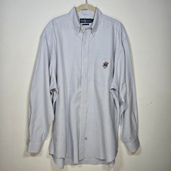 Ralph Lauren Vintage Button Down Men's Shirt. Size Large. - Picture 1 of 8